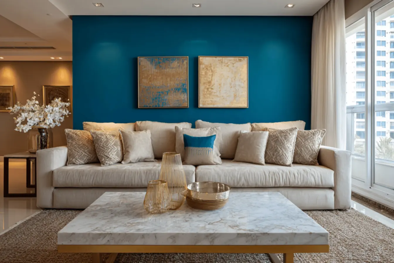 Parede de Destaque com Pintura